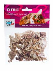 TiTBiT говяжье легкое (мягк. упаковка) для кошек №005187